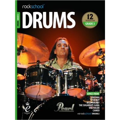 Rockschool: Drums Grade 3 2018+ (Book/Audio)